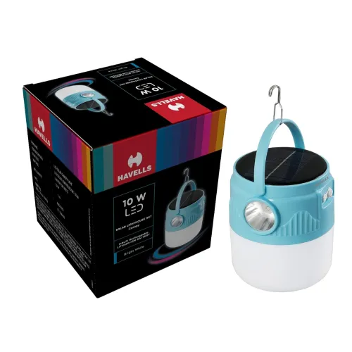 Image of Havells Solar Lighthouse NXT 10W Rechargeable LED Light