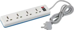 Havells Spikestar 4 Socket Extension Board 1m Cable