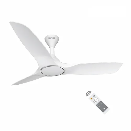 Image of Havells Stealth Air BLDC 1200mm Ceiling Fan (Pearl White, Pack Of 1)