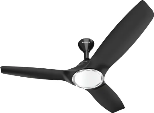 Image of HAVELLS STEALTH UNDERLIGHT with 24 Months Warranty Underlight 1250 mm Ceiling Fan (M. BLACK | Pack of 1)