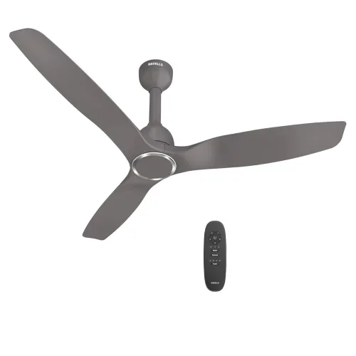 Image of Havells Stealth Slim BLDC 1200 mm Ceiling Fan | Remote Controlled, High Air Delivery Fan | 5 Star Rated, Upto 50% Energy