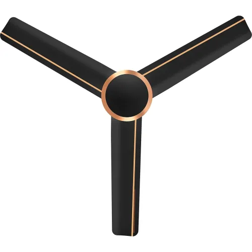 Image of Havells Trinity 1200mm BLDC Ceiling Fan (Mettalic Black LT Copper)