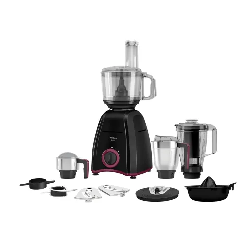 Image of Havells Unity 750W Food Processor | 4 Jars – Juicer, Mixer, Grinder & Chopper (All-in-One) | Compact Design | 3 Speed Co