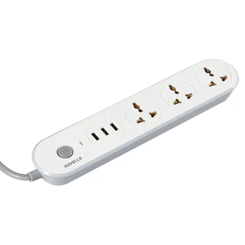 Image of Havells USB Star - 3+1 Extension Board
