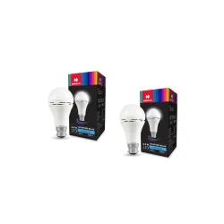 HAVELLS 8.5w LED Emergency Bulb | Shatter Resistant |Cool Day White (6500K) | B22 LED Bulb Base | Inverter Bulb for home,4 Hours battery back up| Li-ion Battery | Over charging Protection (P...