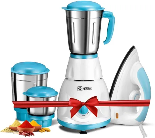 Image of Havok 750 W Mixer Grinder (1100W Dry Iron Combo)