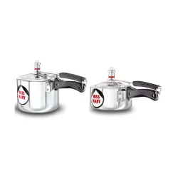 Hawkins Miss Mary Aluminium Pressure Cooker, 3 litres,