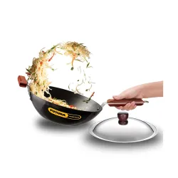 Hawkins Futura Stir-Fry Wok 3 Litre with SS Lid and Induction Compatible Base
