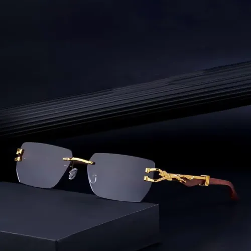 Image of HAYDEN haiza Men Rectangle Sunglasses 