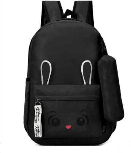 Image of HBG-BUNY-BKPACK-BLACK-1PC-A_2_11 25 L Laptop Backpack (Black)