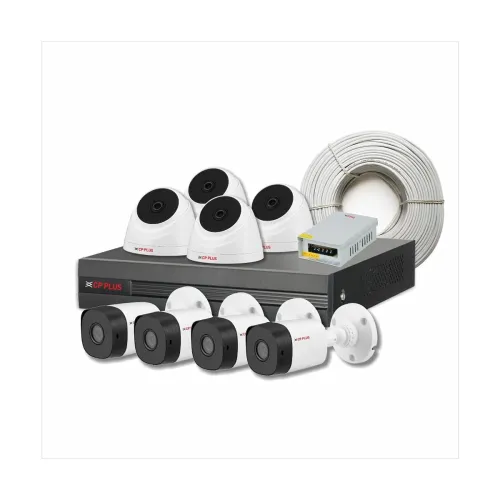 Image of HD - 8 ch. 8 Camera Kit (2.4 MP Resolution)