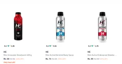 HE Men Perfumed 100 g At Starting @ ₹68