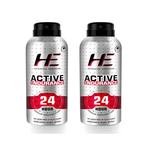 Image of HE Men Set of 2 Perfumed Body Spray Deodorant 