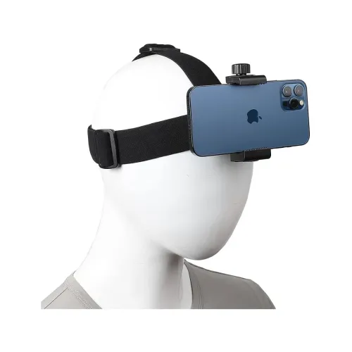 Image of Head-Mounted Mobile Phone Holder