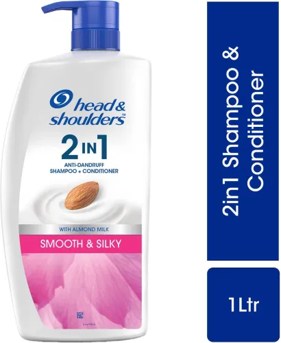 Image of HEAD & SHOULDERS 2-in-1 Smooth Conditioner + Shampoo  (1 L) 