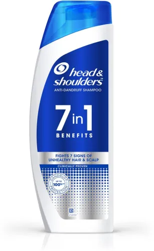 Image of HEAD & SHOULDERS 7in1 Anti-dandruff Shampoo | Multi-action formula | Complete Solution (340 ml)