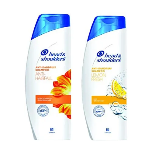 Image of Head & Shoulders Anti Hairfall and Lemon Fresh Shampoo 180ml Pack of 2