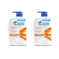 Head & Shoulders Set of 2 Anti-Hairfall & Anti-Dandruff Shampoo - 1L each