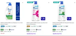 HEAD & SHOULDERS Shampoo at minimum 69% Discount
