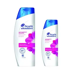 Head & Shoulders Smooth and Silky Shampoo, 340ml & Head & Shoulders, Anti Dandruff Shampoo, Smooth & Silky, 180 ML