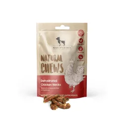 Heads Up For Tails HUFT Sara's Doggie Dehydrated Chicken Neck - 70 g |No Additives, Antibiotics Or Hormones|No Preservatives | Dog Treats for Adult, Puppy| Wafer