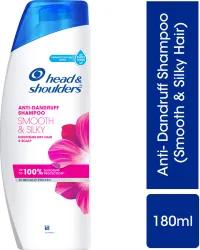 HEAD & SHOULDERS Smooth and Silky Anti-Dandruff Shampoo (180ml)