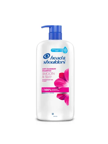 Image of Head & Shoulders Smooth and Silky, Anti Dandruff Shampoo - 1.2l