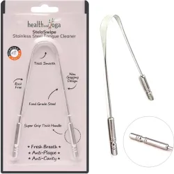 Health And Yoga Steel Tongue Cleaner