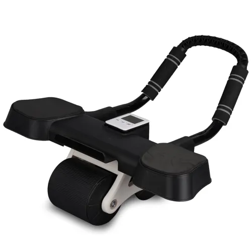 Image of Healthex Automatic Ab Wheel Rebound Roller (Black)