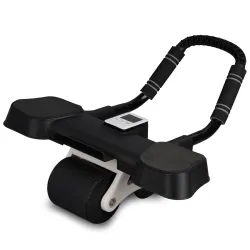 Healthex Automatic Ab Wheel Rebound Roller (Black)