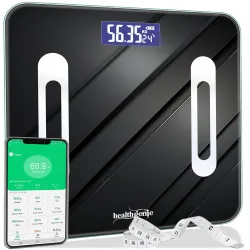 Healthgenie Advanced BMI Weight Scale ,Body Fat Analyzer With Smart Circut For Longer Battery