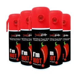 Healthgenie Pepper Spray Pack of 5 Self Defense