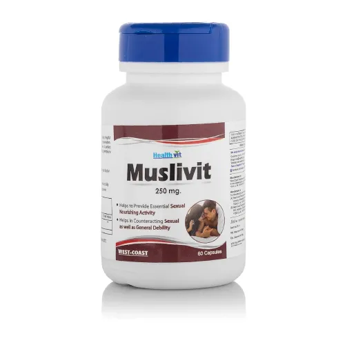 Image of Healthvit Muslivit 250 mg - 60 Capsules