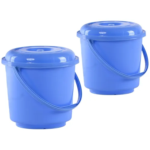 Image of Heart Home Bucket with Lid 5 LTR Plastic Container Po2