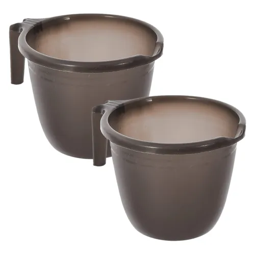 Image of Heart Home Kuber Industries Bathroom Mug 1 Litre- Pack of 2