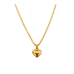 Heart Pendant Necklace for Women