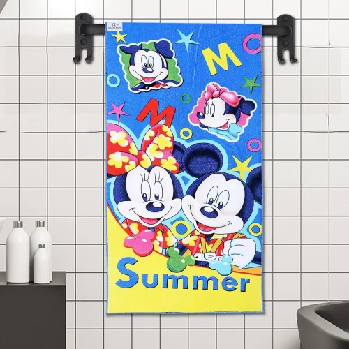 Image of Heart Home Disney Mickey Kids Bath Towel 24x48 Inch
