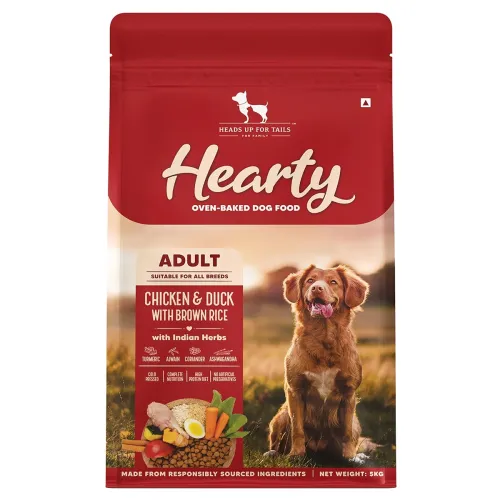 Image of Hearty HUFT Adult Dog Food Chicken Duck 5kg
