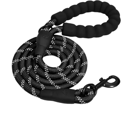 Image of Heavy Duty Dog Leash 5ft with Padded Handle