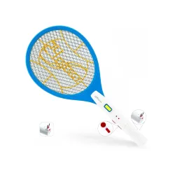 Heavy Duty Mosquito Bat Mosquito Racket with Torch & Charging Wire Electric Insect Killer 