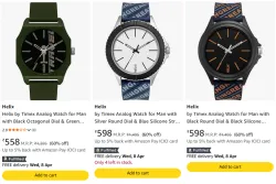 Helix by Timex Analog Mens Watch @ Flat 60% Discount