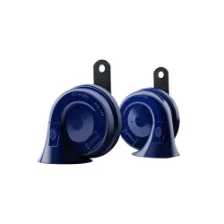 Hella 012010801 blue trumpet horn kit 400/500 hz (universal fit) For cars