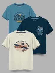 Hellcat Boys Printed T-Shirt Pack 3