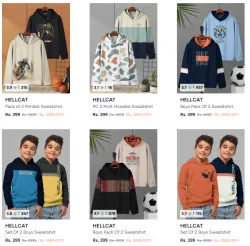 Hellcat Boys Sweatshirts [Pack of 2] @ Flat ₹399