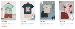 Hellcat Boys T-Shirt With Shorts at ₹199