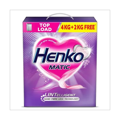Image of Henko Matic Top Load Detergent Powder 4KG + 2KG