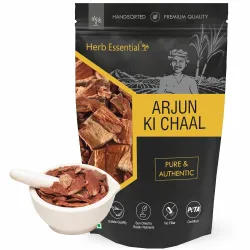 Herb Essential Arjun ki Chaal 400g, Terminalia Arjuna Bark, Sun Dried