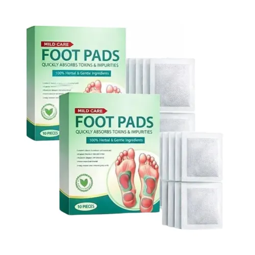 Image of Herbal Detox Foot Patch with Bamboo Vinegar (Pack of 2)