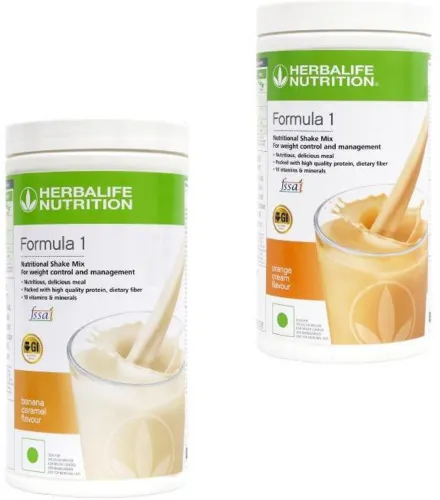 Image of HERBALIFE Formula 1 Shake Mix Banana Caramel Flavor Protein (1000g)