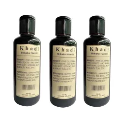 Herbigiri Herbal Shikakai Hair Oil, 210ml (Pack of 3) - Made in India